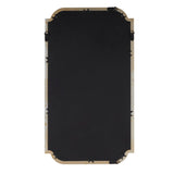 Adelaide Gold Scalloped Wood Wall Mirror