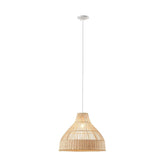 Wren Bell Shaped Bamboo Pendant