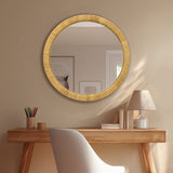 Nova Natural Rattan Wall Mirror