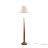 Verla Tapered Faux Wood Dimmable Floor Lamp