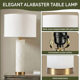 Prague Alabaster Table Lamp
