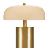 Nilo Table Lamp with Opaque Glass Shade