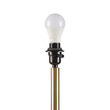 Vesta Dimmable Floor Lamp with Fabric Scalloped Shade