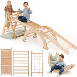 5-in-1 Montessori Climbing Set with Cushion