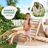 5-in-1 Montessori Climbing Set with Cushion