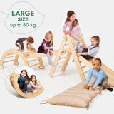 5-in-1 Montessori Climbing Set with Cushion