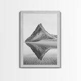 Mountain Mirror Canvas Wall Art