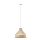 Wren Bell Shaped Bamboo Pendant