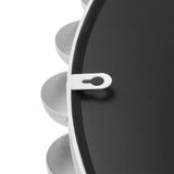 Marlowe 27" Medium Decorative Round Wall Mirror with Beaded Metal Frame