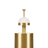 Nilo Table Lamp with Opaque Glass Shade