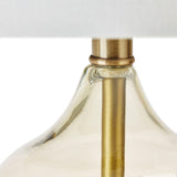 Ellipse Curved Gourd Glass Table Lamp Set