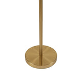 Vesta Dimmable Floor Lamp with Fabric Scalloped Shade