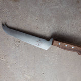 Professional Serving Cheese Knife - Walnut Handle