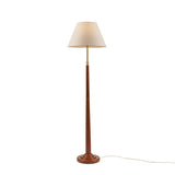 Verla Tapered Faux Wood Dimmable Floor Lamp