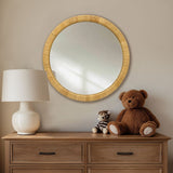 Nova Natural Rattan Wall Mirror