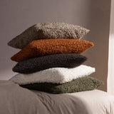 Cabu Chunky Boucle Cushion Taupe