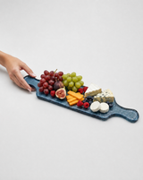 Hammered Glass Long Serving Boards