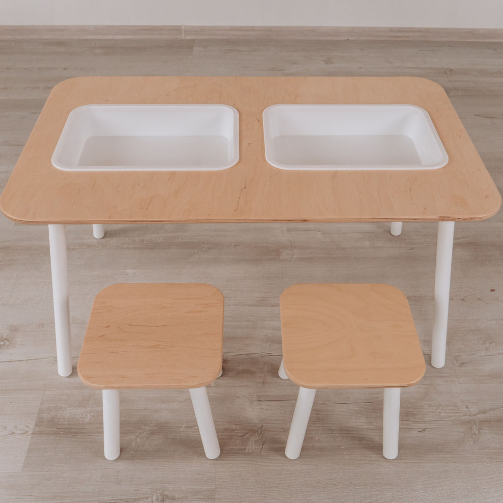 Montessori-Inspired Sensory Table Set
