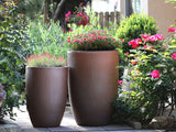 Tall Barrel Planters - (Clay) By Plantatorem