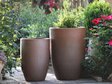 Tall Barrel Planters - (Clay) By Plantatorem