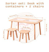 Montessori Sensory Table Set