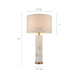 Prague Alabaster Table Lamp