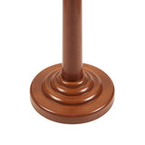 Verla Tapered Faux Wood Dimmable Floor Lamp