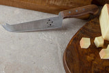 Professional Serving Cheese Knife - Walnut Handle