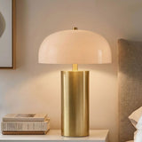Nilo Table Lamp with Opaque Glass Shade